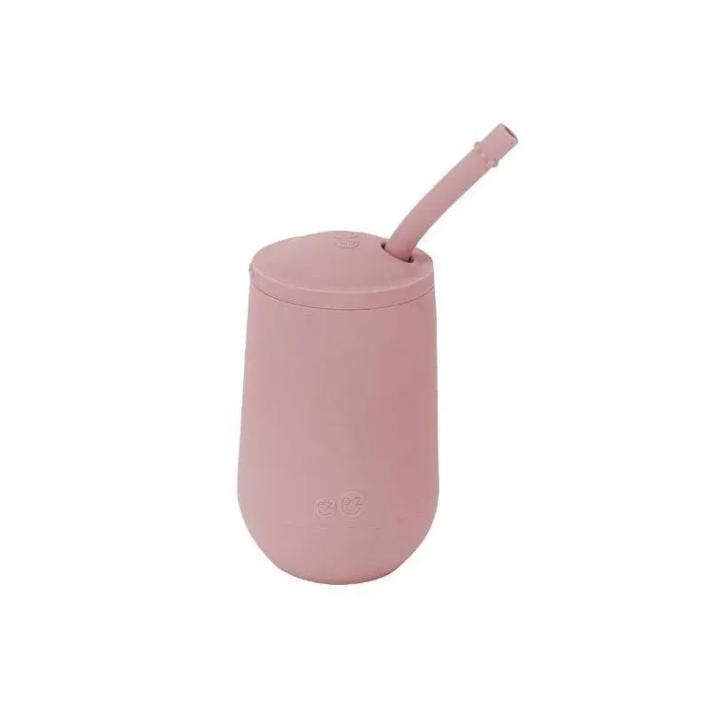 Ezpz - Happy Cup & Straw System, Blush
