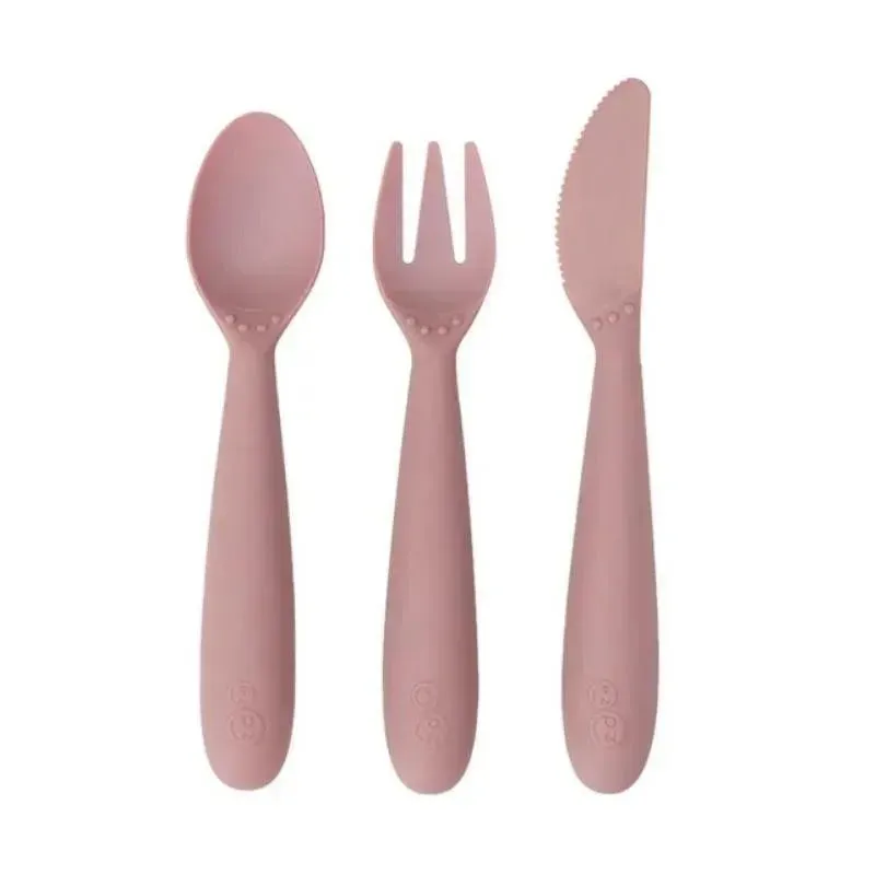 Ezpz - Happy Utensils, Blush