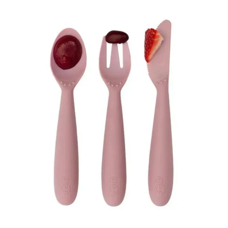 Ezpz - Happy Utensils, Blush - Image 2