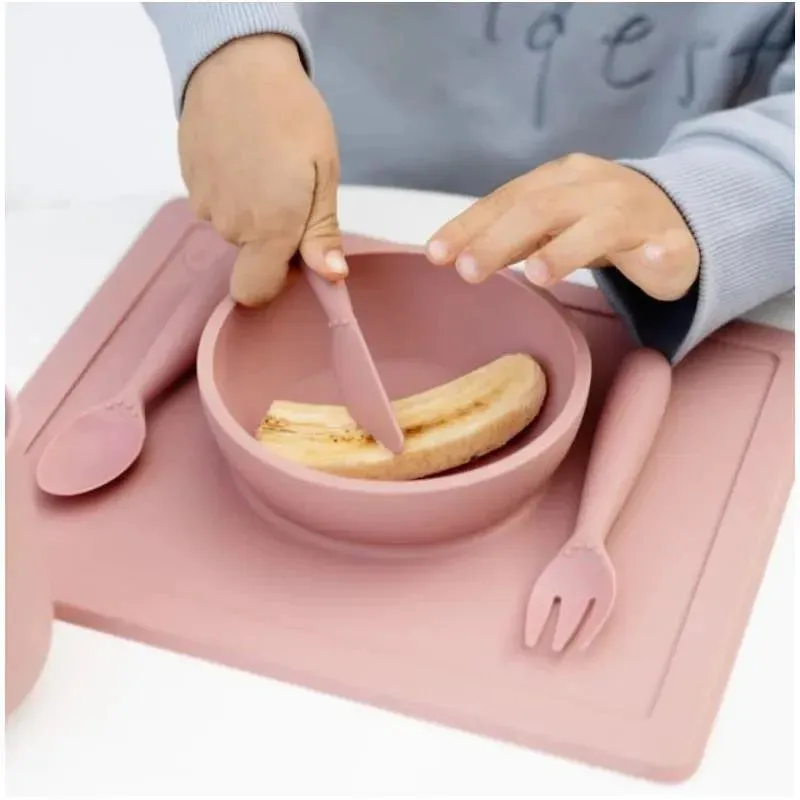 Ezpz - Happy Utensils, Blush - Image 3