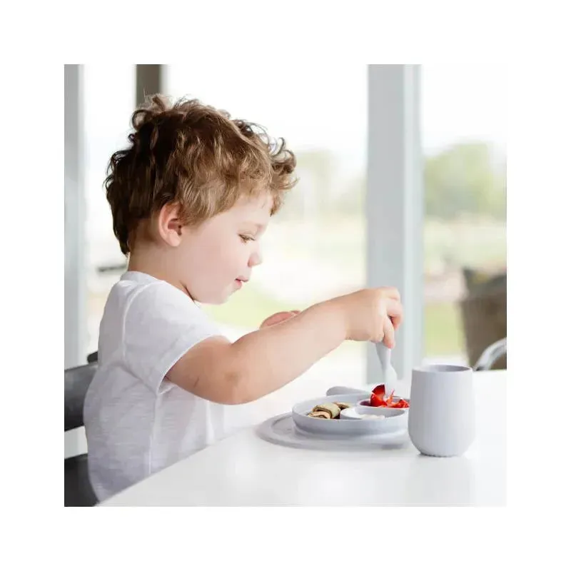 Ezpz - Mini Feeding Set, Pewter - Image 2