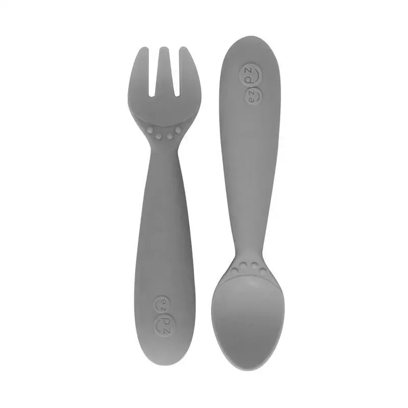 Ezpz - Mini Utensils, Pewter