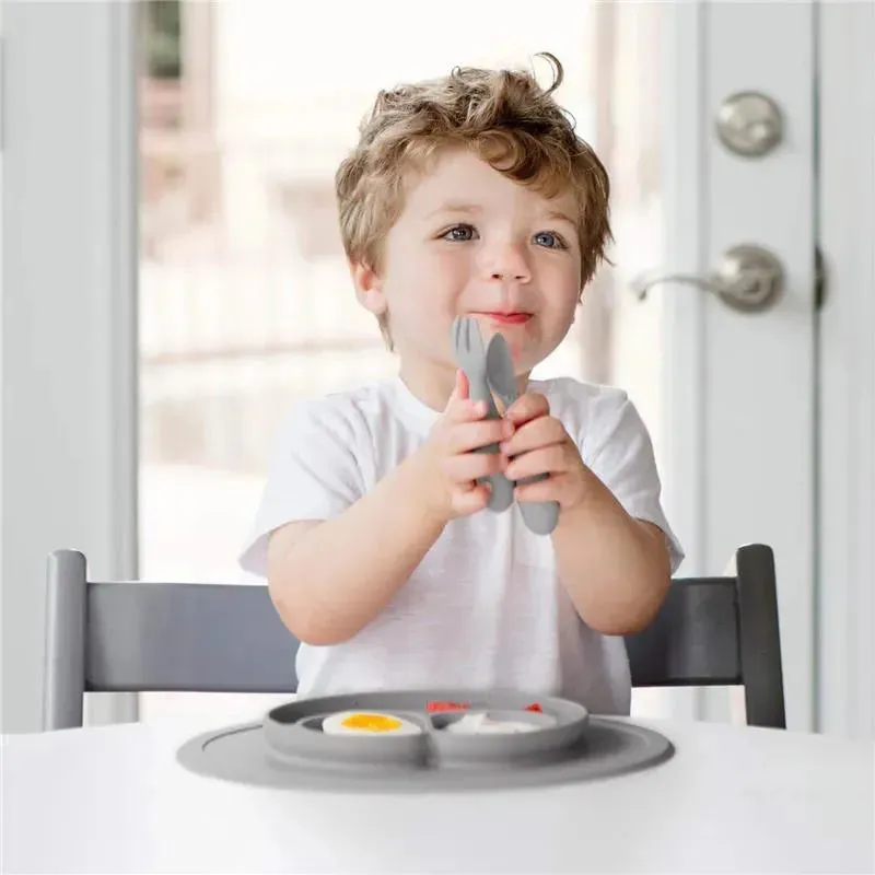 Ezpz - Mini Utensils, Pewter - Image 2