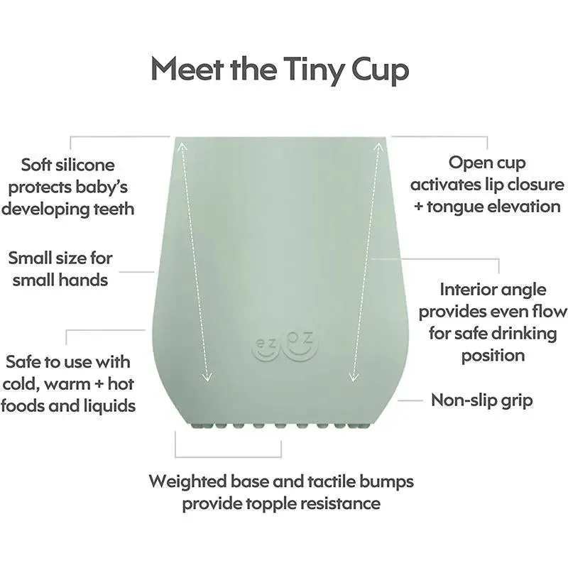 Ezpz - Tiny Cup, Sage - Image 6