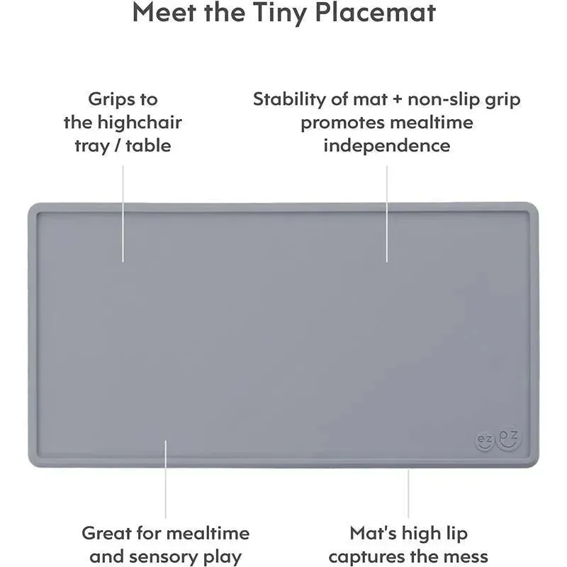 Ezpz - Tiny Placemat, Grey - Image 7