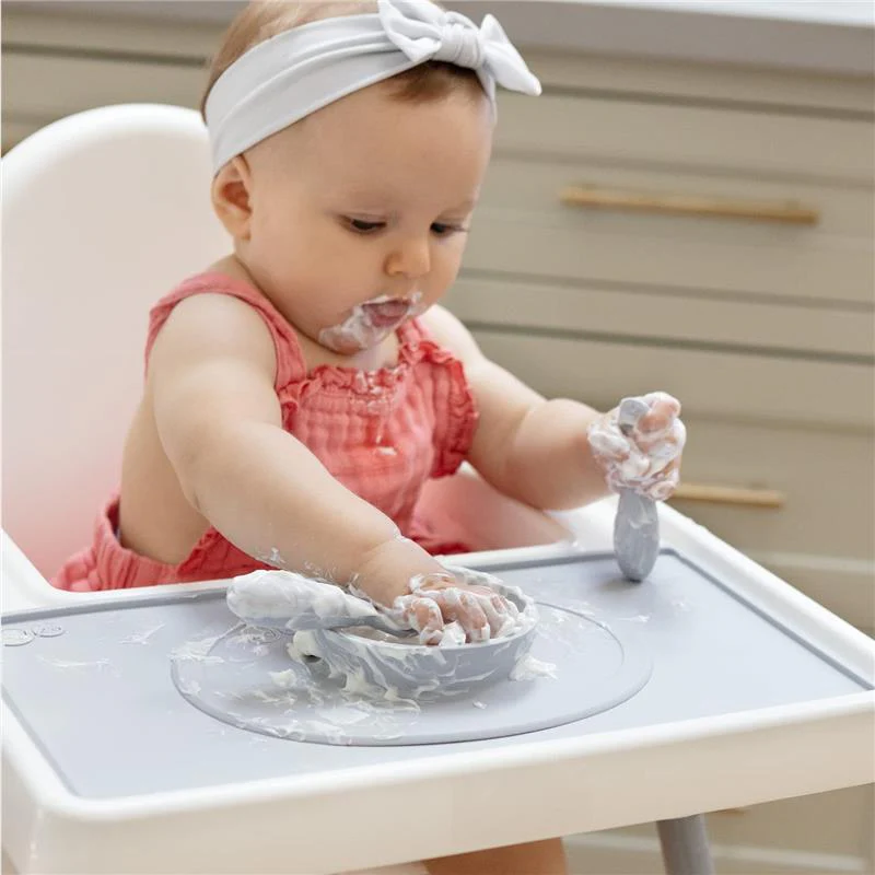 Ezpz - Tiny Placemat, Pewter - Image 3