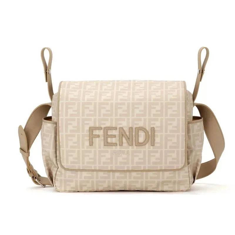 Fendi Baby - Diaper Bag Ff Allover Beige