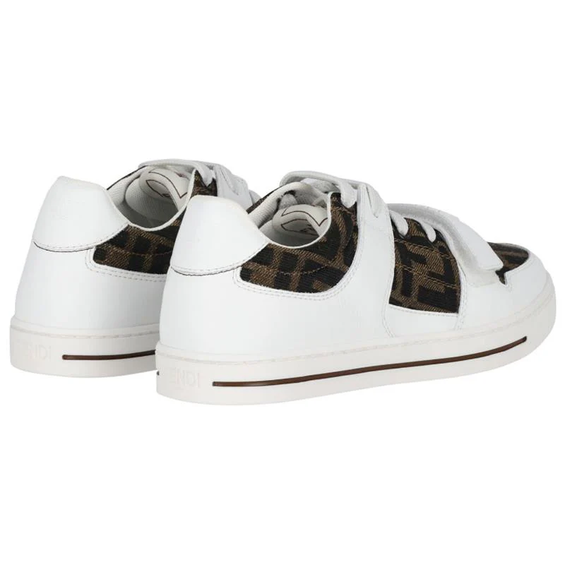 Fendi Baby - Lace Up Velcro Ff Detailed Sneakers - Image 2