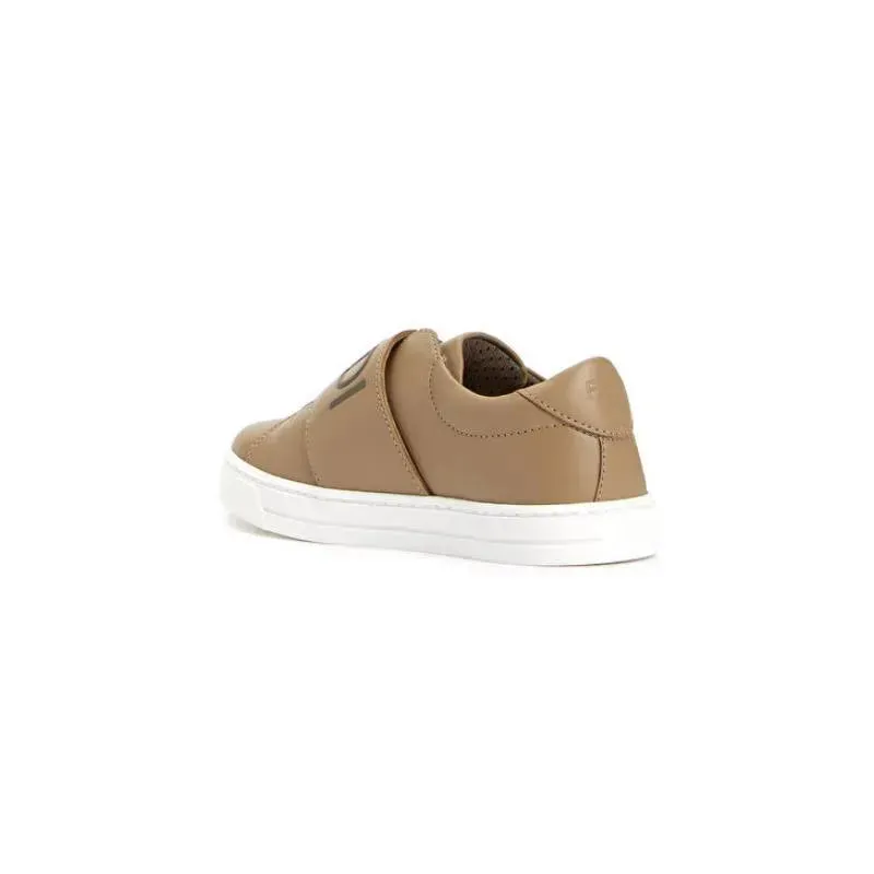 Fendi Baby - Leather Logo Trainers Junior - Image 3