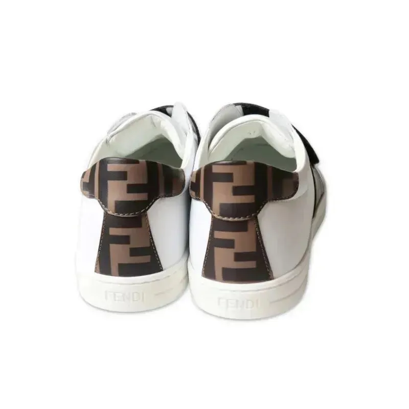 Fendi Baby - Monogram Strap Sneakers - Image 2
