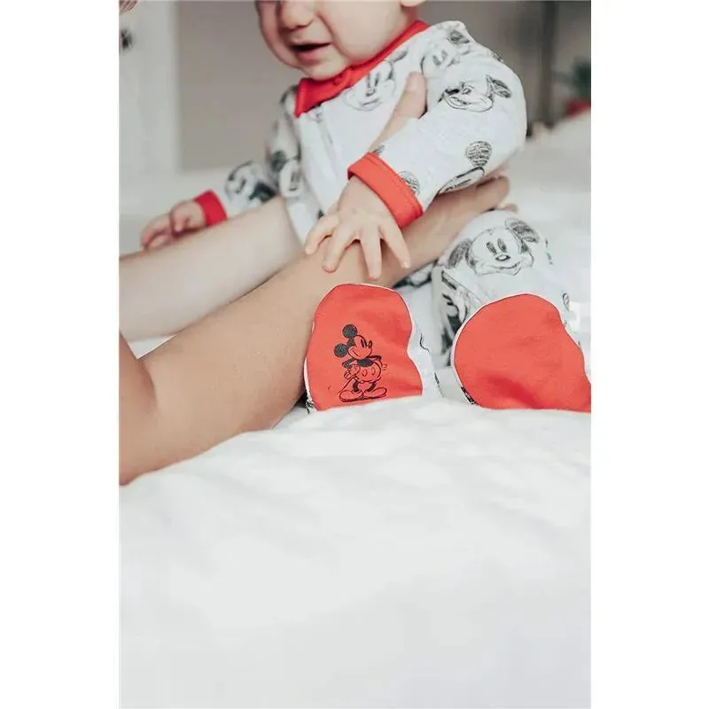 Finn + Emma Footie & Hat Mickey, Grey/Red/Black - Image 4