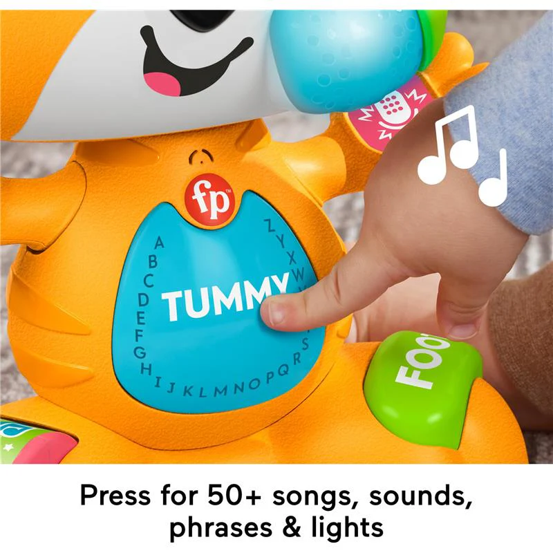 Fisher Price - Baby Learning Toy Link Squad Bop & Groove Tiger with Music & Lights - Image 4