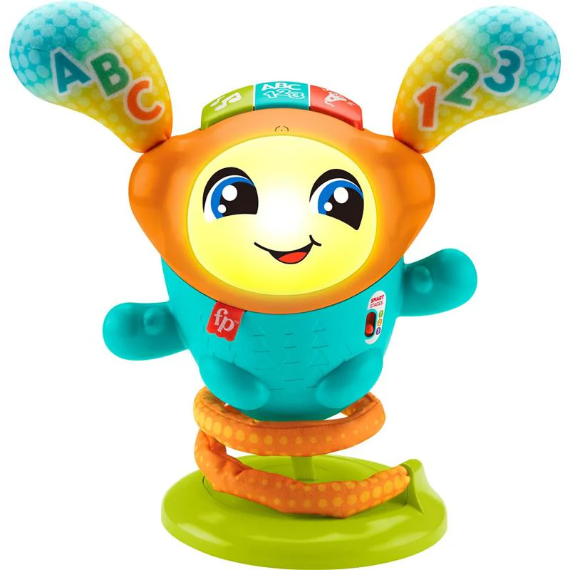 Fisher Price - Baby & Toddler Learning Toy DJ Bouncin’ Beats with Music Lights
