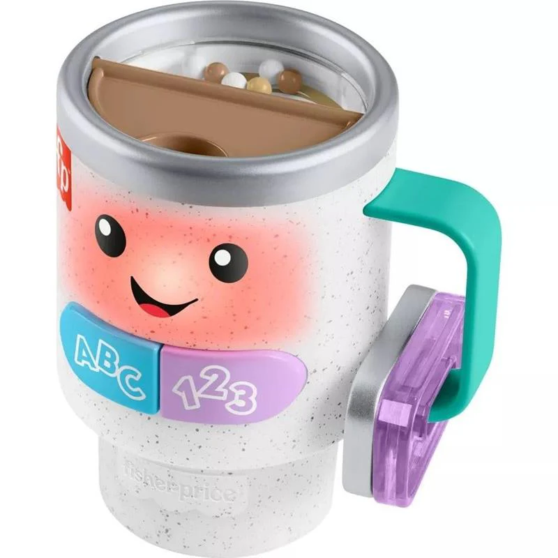 Fisher Price - Baby & Toddler Toy Laugh & Learn Coffee Mug Musical Activity with Lights