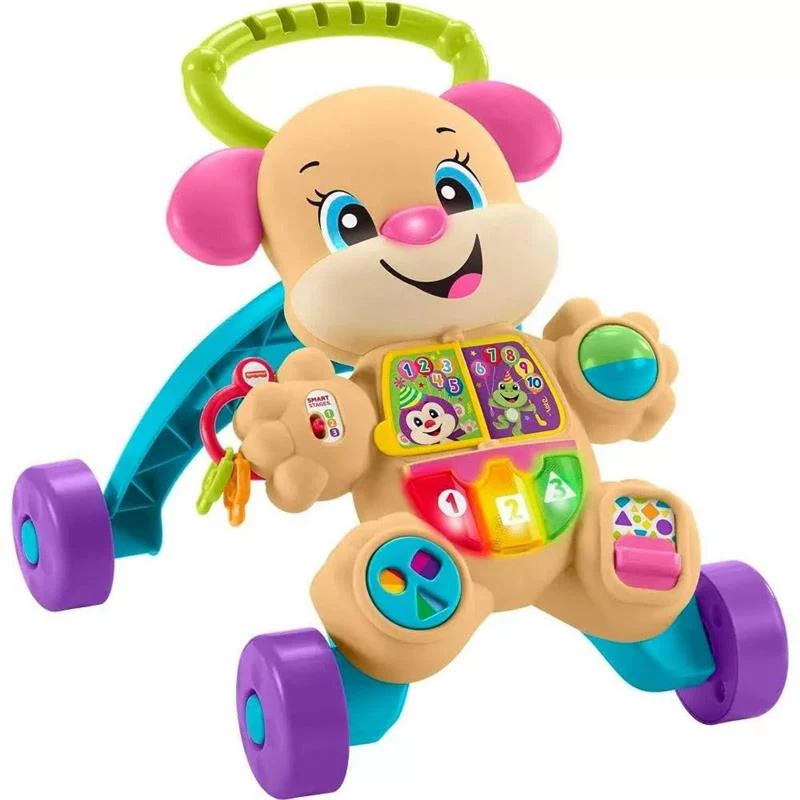 Fisher Price - Baby Toy Laugh & Learn Smart Stages Sis Walker with Educational Music Lights