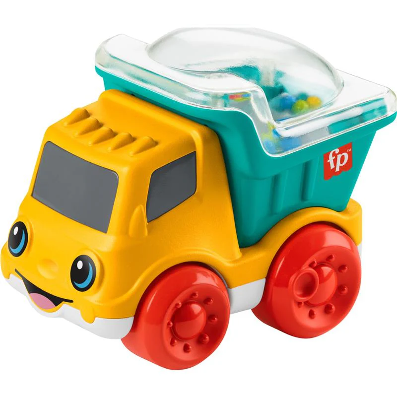 Fisher Price - Baby Toy Poppity Pop Dump Truck Push-Along Vehicle