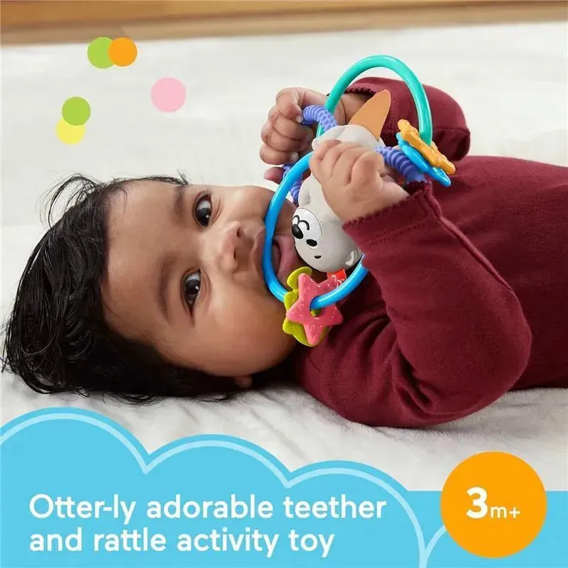 Fisher Price - Baby Toys Twist & Teethe Otter 2-In-1 - Image 2