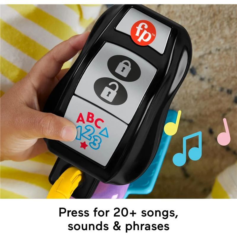 Fisher Price - Baby Travel Toy Laugh & Learn Play & Go Activity Keys with Learning Music - Image 3