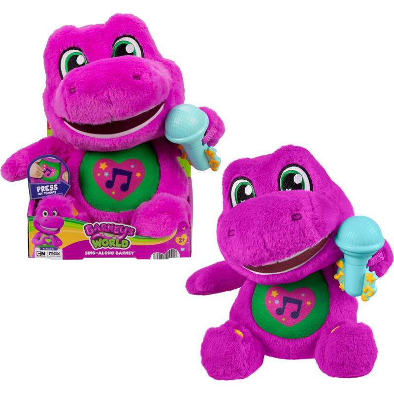Fisher Price - Barney’s World Toddler Toys by Fisher-Price, Barney Tall Plush