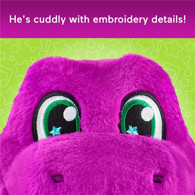 Fisher Price - Barney’s World Toddler Toys by Fisher-Price, Barney Tall Plush - Image 5