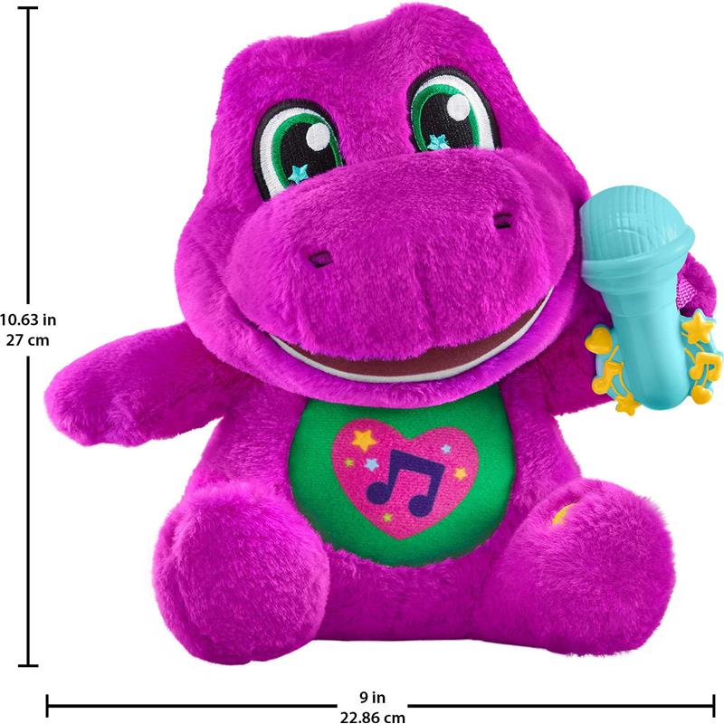 Fisher Price - Barney’s World Toddler Toys by Fisher-Price, Barney Tall Plush - Image 6