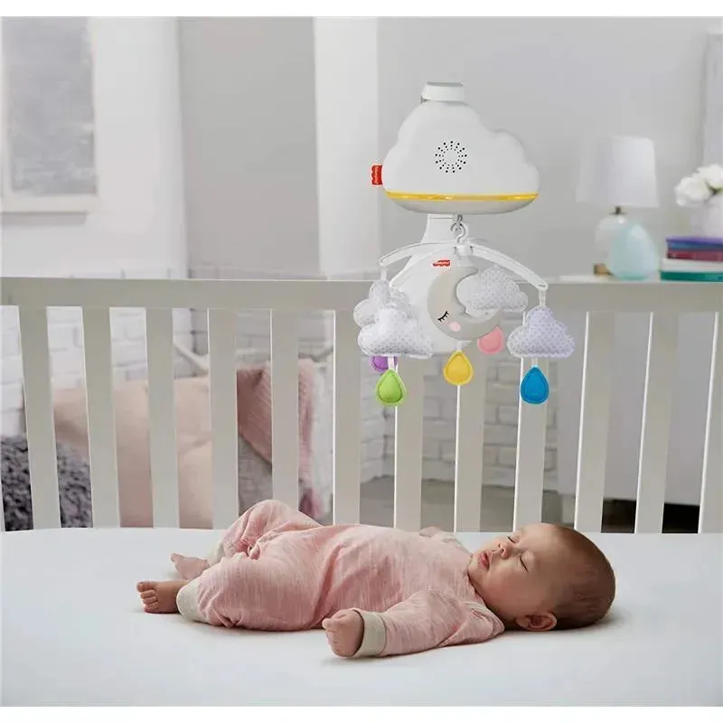 Fisher Price Calming Clouds Mobile, Soother Crib Toy Nursery Sound Machine - Image 10