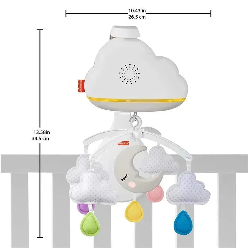 Fisher Price Calming Clouds Mobile, Soother Crib Toy Nursery Sound Machine - Image 6