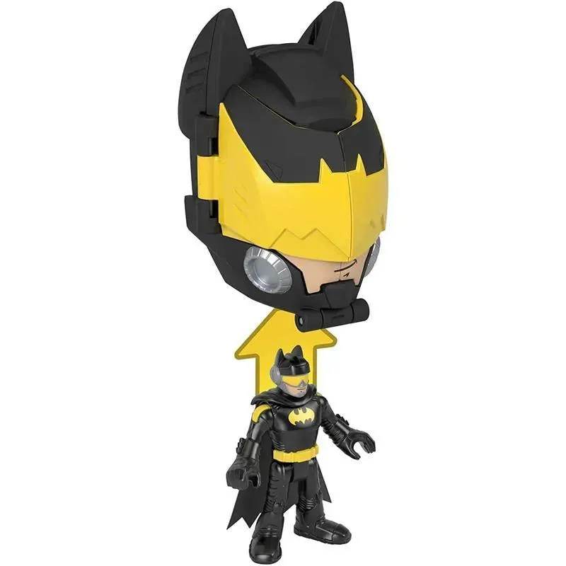 Fisher Price - Imaginext DC Super Friends Batman Toy Head Shifters Figure & Batwing Vehicle Set - Image 3