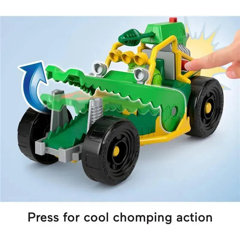 Fisher Price - Imaginext DC Super Friends Killer Croc Figure & Buggy Toy Car - Image 3