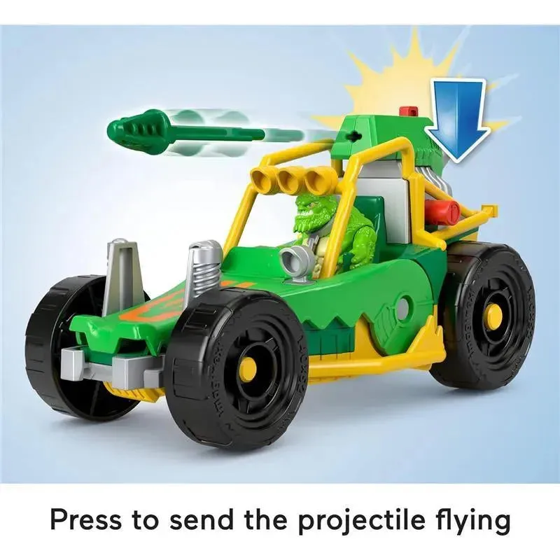Fisher Price - Imaginext DC Super Friends Killer Croc Figure & Buggy Toy Car - Image 4
