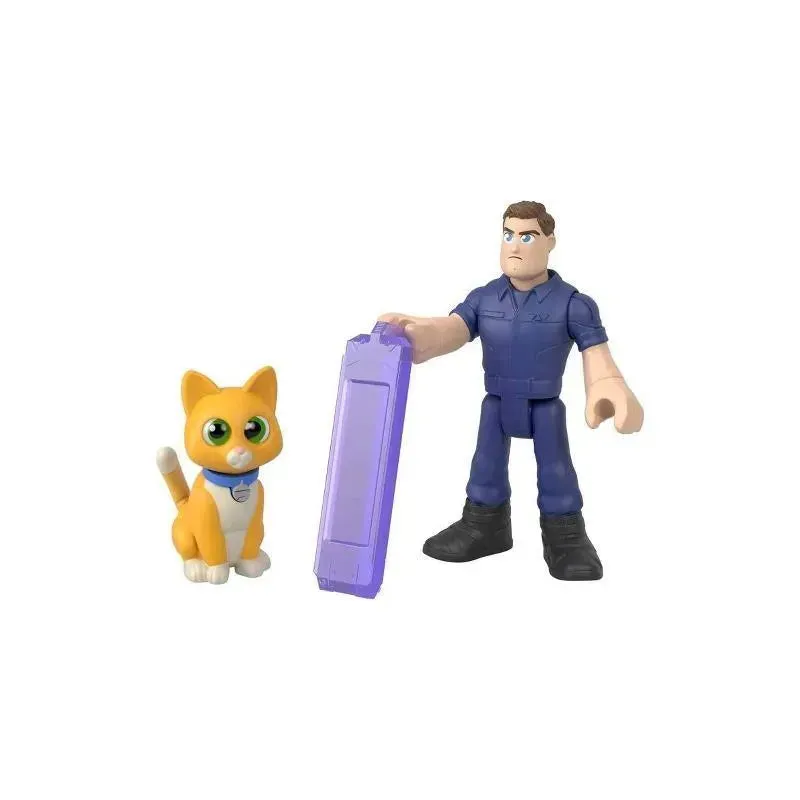 Fisher Price - Imaginext Disney Pixar Lightyear Buzz Lightyear & Sox Figure Se - Image 3