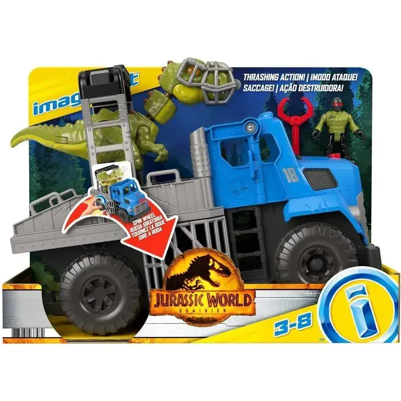 Fisher Price - Imaginext Jurassic World Dominion Break Out Dino Hauler Vehicle - Image 3