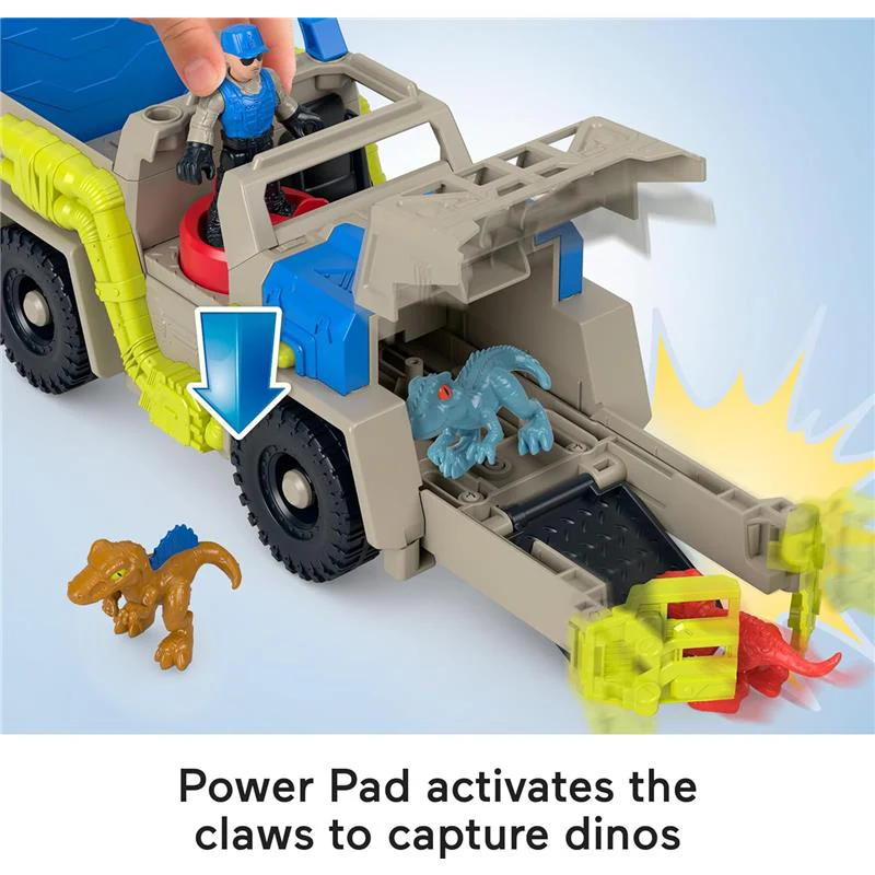 Fisher Price - Imaginext Jurassic World Track & Transport Dino Truck - Image 3