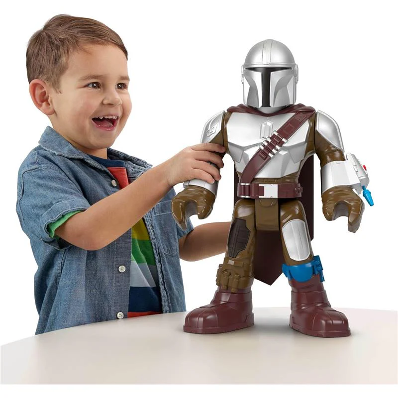 Fisher Price - Imaginext Star Wars Toy The Mandalorian XXL Figure, 16+ Inch Tall