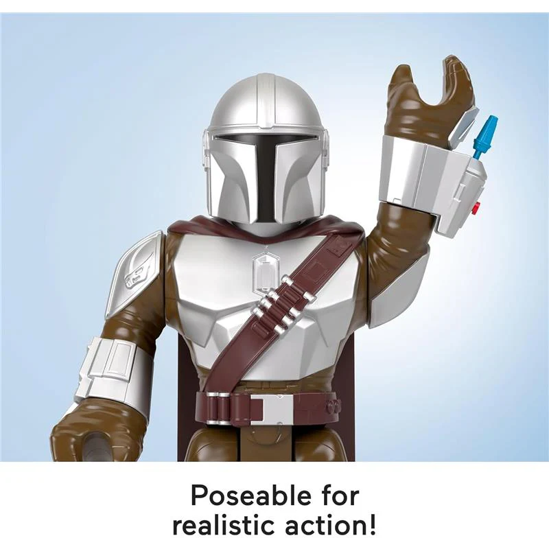 Fisher Price - Imaginext Star Wars Toy The Mandalorian XXL Figure, 16+ Inch Tall - Image 2