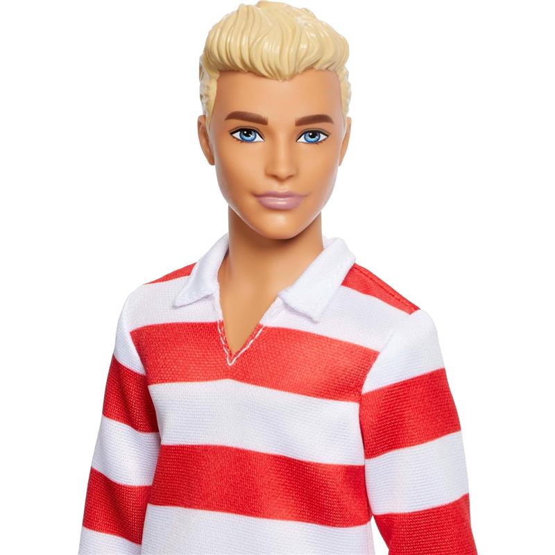 Fisher Price - Ken Fashionista, Red And White Strip - Image 4