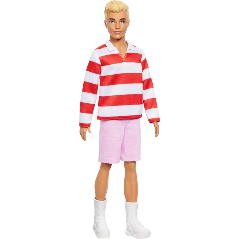 Fisher Price - Ken Fashionista, Red And White Strip - Image 5