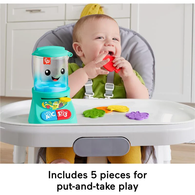 Fisher Price - Laugh & Learn Baby & Toddler Toy Counting & Colors Smoothie Maker - Image 4