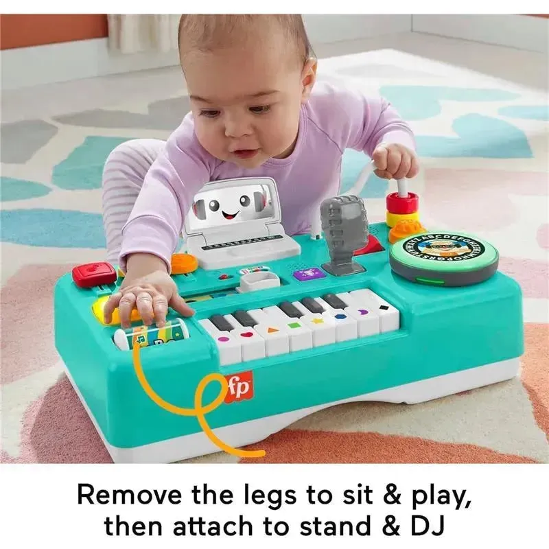 Fisher-Price - Laugh & Learn Baby & Toddler Toy Mix & Learn DJ Table, 6+ Months - Image 6