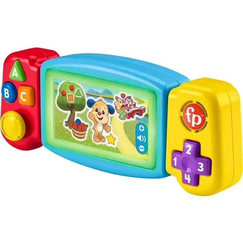 Fisher Price - Laugh & Learn Baby & Toddler Toy Twist & Learn Gamer Pretend Video Game With Lights & Music