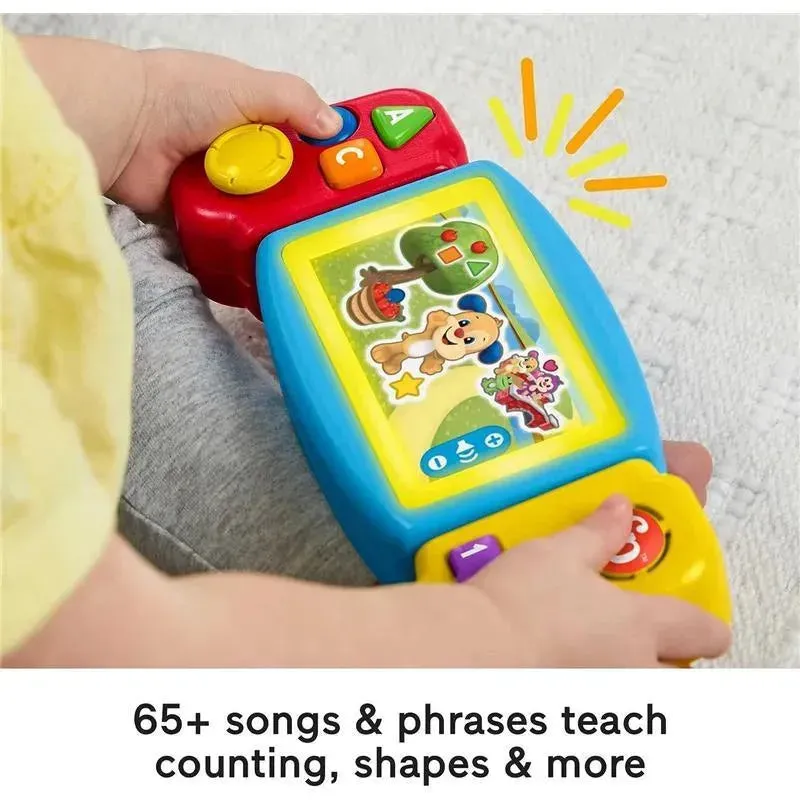 Fisher Price - Laugh & Learn Baby & Toddler Toy Twist & Learn Gamer Pretend Video Game With Lights & Music - Image 3