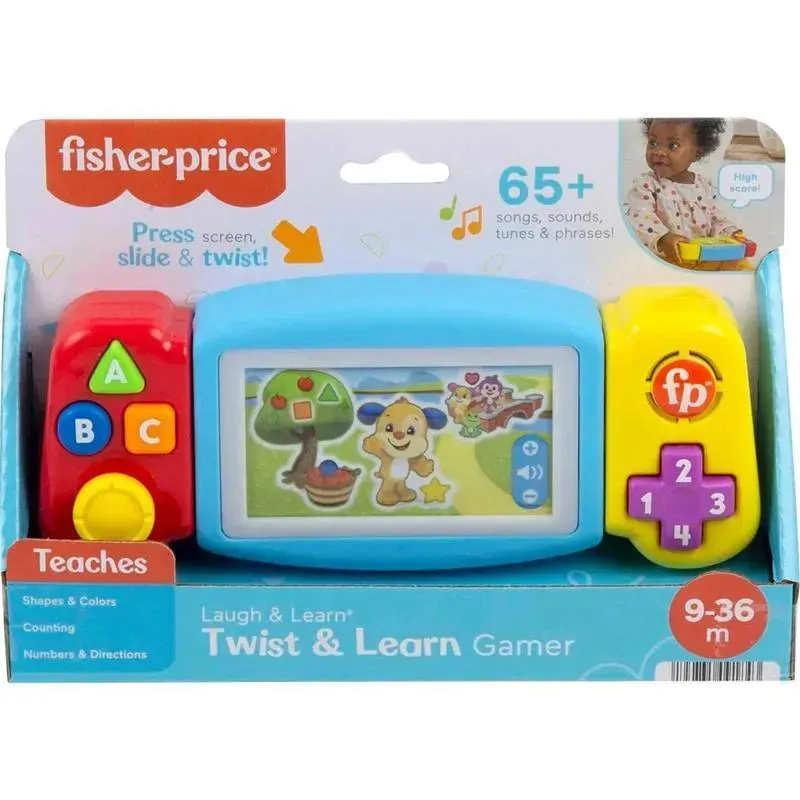 Fisher Price - Laugh & Learn Baby & Toddler Toy Twist & Learn Gamer Pretend Video Game With Lights & Music - Image 6