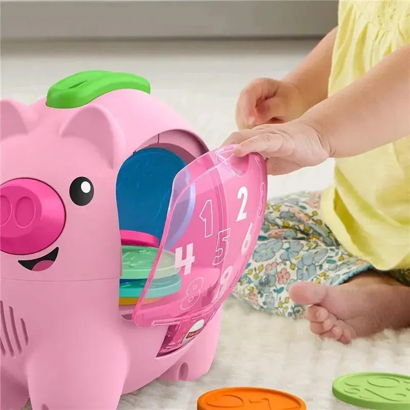 Fisher-Price Laugh & Learn Count & Rumble Piggy Bank - Image 3