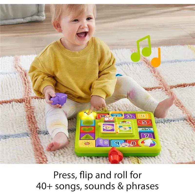 Fisher Price - Laugh & Learn Toy Puppy’s Game Activity Board with Smart Stages Learning Content - Image 3