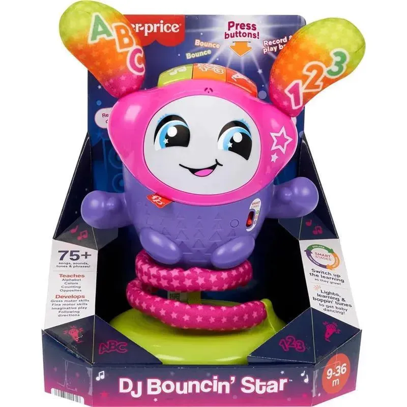 Fisher Price - Learning Toy DJ Bouncin’ Star with Music Lights - Image 6