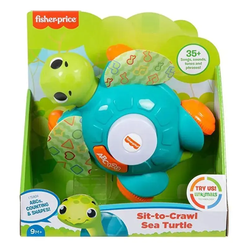 Fisher Price Linkimals Sit-To-Crawl Sea Turtle - Image 5