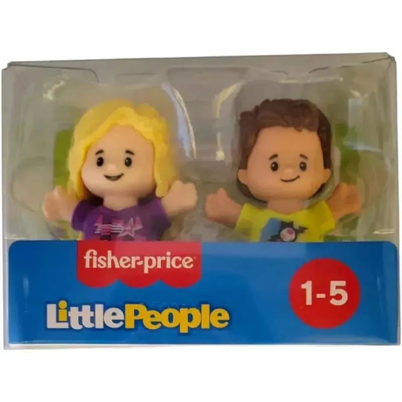 Fisher-Price - Little People, Girl And Boy Soccer Players - Image 3