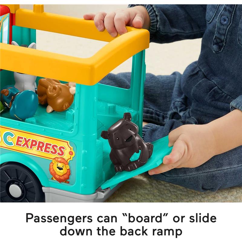 Fisher Price - Little People Toddler Learning Toy Big ABC Animal Train - Image 3