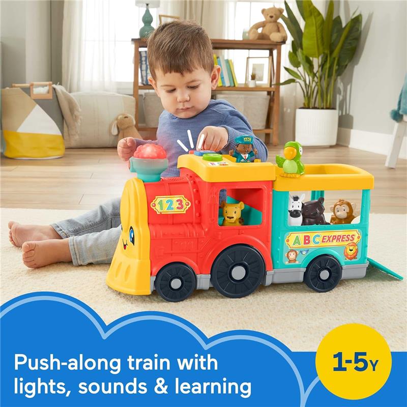 Fisher Price - Little People Toddler Learning Toy Big ABC Animal Train - Image 6
