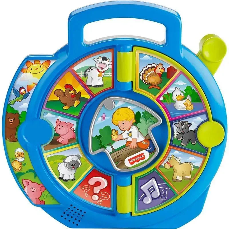 Fisher Price - Little People Toddler Learning Toy World of Animals See ‘N Say with Music and Sounds